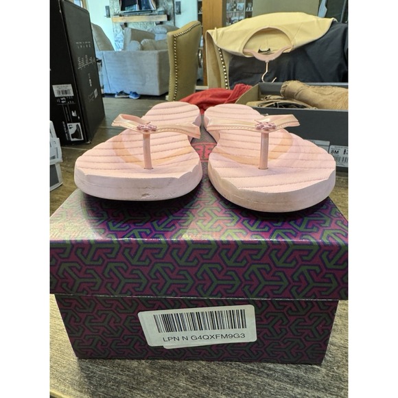 Tory Burch KIRA‎ Flip Flops Petunia Size 11 Store Display Pink main image 9